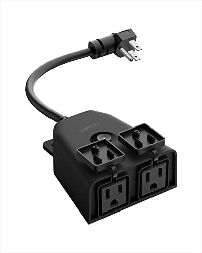 Wifi Smart Outdoor Plug, 3.63 X 3.7 X 1.67