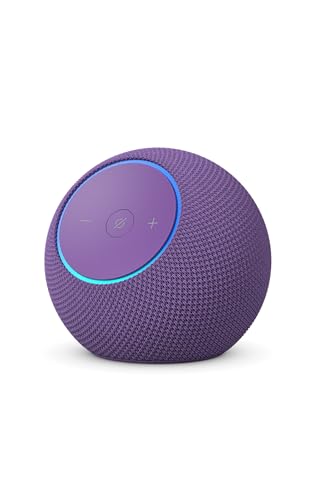 Echo Dot Max Bundle: Includes Amazon Echo Dot Max (newest model) | Amethyst and Stand with USB-C charging ports | Amethyst - Image 2