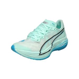 Puma Womens Deviate Nitro™ Elite 3 WNS Running Shoe, Mint Melt-Speed Blue, 10