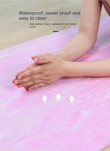 Thickened and extended yoga mat, special fitness mat for girls, floor mat, home dance non-slip mat - Image 5