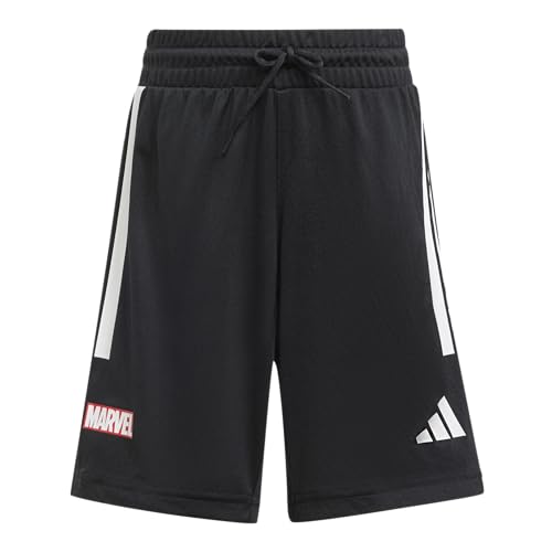 Adidas Unisex-Kids Adidas x Marvel Iron-Man Sportswear T-Shirt Set, Pure Ruby/White, 3 Years - Image 7