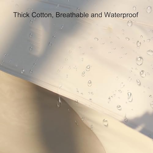 Inflatable Tent for Camping 4-6 Person Tent, Large Space Instant Tent Without Tent Pole, Outdoor Glamping Camping Cabin Tent Shelter Camping Hub Tent - Image 5