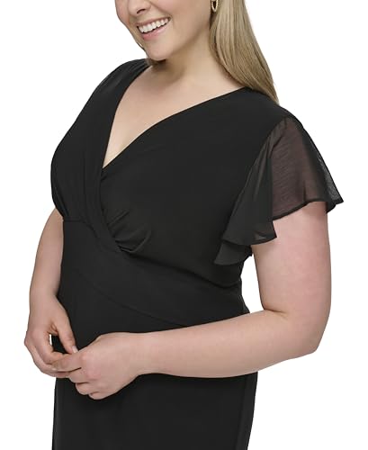 Tommy Hilfiger Women's Dress,Black,18W - Image 4