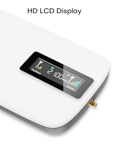 Cell Phone Booster for Home Office | Up to 2500 Sq Ft | Cell Phone Signal Booster Boosts 5G, 4G LTE for All U.S. Carriers—Verizon, AT&T, T-Mobile&More | HD Display | App Support | FCC Approved - Image 8