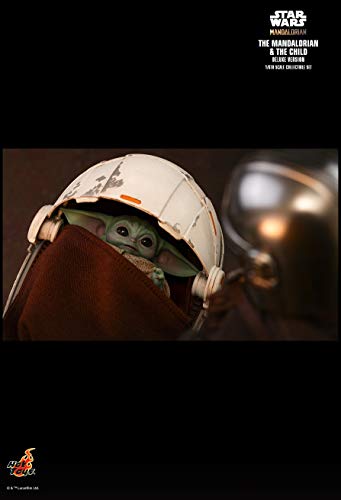 Hot Toys Star Wars The Mandalorian and The Child (Deluxe Version) 1/6 Collectible Set Television Masterpiece Series TMS015 Figures - Image 7