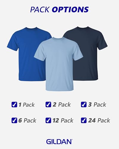 Gildan Custom T-Shirt - Personalized US-Cotton Tee Shirts for Men & Women - Customize Your Own Front and Back Design with Your Image, Logo, Photo, Text - Tshirt in Safety Green, Adult XL, 24 - Image 5