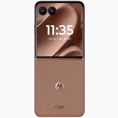 Motorola Razr 50 Ultra Dual-SIM 512GB ROM + 12GB RAM (GSM Only | No CDMA) Factory Unlocked 5G Smartphone (Mocha Mousse) - International Version - Image 2