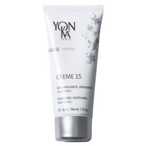 Yon-Ka Specifics Creme 15 | Balancing Face Cream with Chamomile & Botanicals | Purifying Skincare for Blemish-Prone or Oily Skin | Paraben-Free | 1.74 oz
