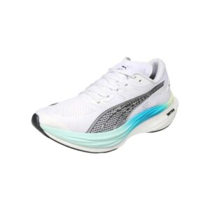 Puma 309707 Diviate Nitro 3 Men’s Running Shoes, 25 Fall/Winter Colors Puma White-Mint Melt (29), 27.5 cm