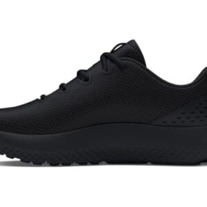 Under Armour Men’s Charged Surge 4, (002) Black/Black/Black, 10.5, US