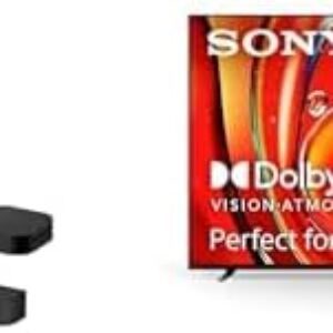 Sony BRAVIA Theater System 6 5.1ch Home Theater Sound Bar Bundle with 65″ Mini LED QLED 4K Ultra HD BRAVIA 7 Smart Google TV (HT-S60 + K-65XR70)