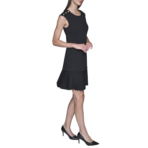 KARL LAGERFELD Paris Women's Dress, Black, 16 - Image 3