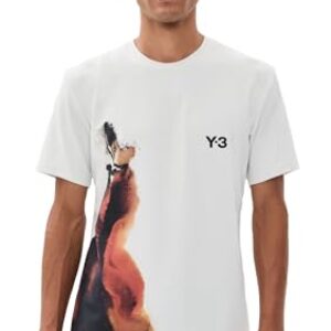 Y-3 Men’s Tennis Freelift T-Shirt Pro, Orbit Grey, S