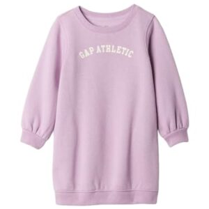 GAP Baby Girls Logo Dress Mauve Moves 5YRS