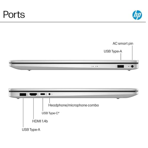 HP 17.3" Business Student Laptop, AMD Ryzen 5 7430U, 17.3" HD+ Anti-Glare, Wi-Fi 6, Copilot-AI, USB Hub, Windows11 Pro, w/Accessories,32 GB DDR4 RAM, 2 TB SSD - Image 5