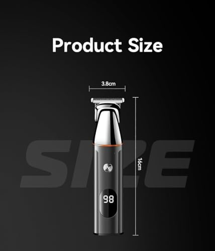 WCWZUXCY Pro Hair Clipper Electric Beard Trfor Men Grooming Kit Face Body TrRechargeable Nose Ear Shaver Wet & Dry - Image 6