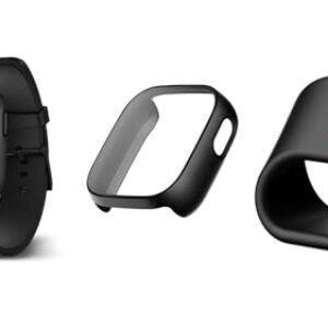 JrTrack 5 Essentials Bundle | Cosmo Kids Smart Watch | Charging Stand | Screen Protector