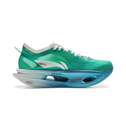 LI-NING FEIDIAN 5 Ultra Men's Running Shoes Boom Fiber Reflective Lightweight Breathable Racing Sneakers Pool Green US 9 - Image 3