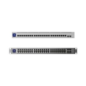 Campus Backbone Kit (UCB-01) Enterprise 48 PoE Switch (Enterprise-48-PoE) + Pro XG 24 Switch (Pro-XG-24) | Multi-Building Core Networking Bundle