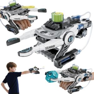 SMIESSKIDDO Robotic Mechanical Hand STEM Toy for Kids 8 9 10 11 12 13 14 Years Old | Parents Choice Award Winner I Christmas, Birthday Gift | Engineering Kit for 8-14 Years Old Boys & Girls – White