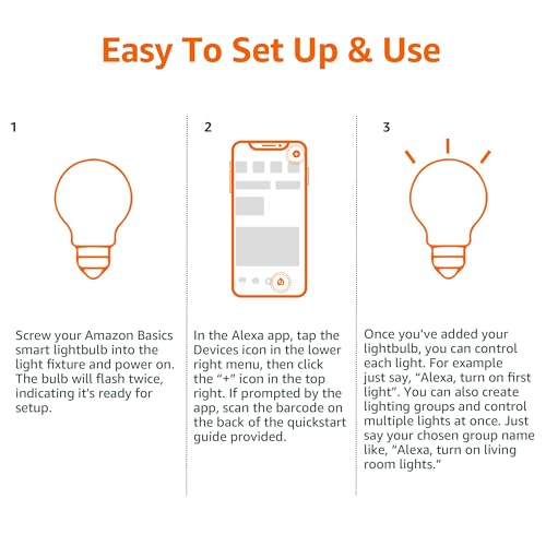 Echo Dot with Amazon Basics Smart Color Bulb - Image 4