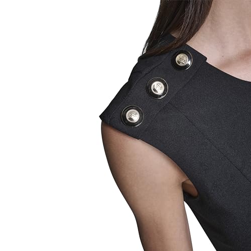 KARL LAGERFELD Paris Women's Dress, Black, 16 - Image 5