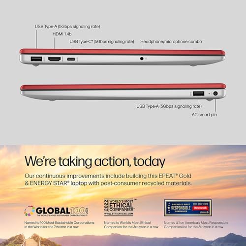 HP Go Slim 15.6" Laptop, 32GB RAM, 1.5GB Storage(512GB External SSD and 1TB Cloud Storage), Intel Quad-core Processor, Fast Wi-Fi 6, Upto 12 Hours Battery, Win 11 with Free 12-Month Microsoft Suite - Image 5