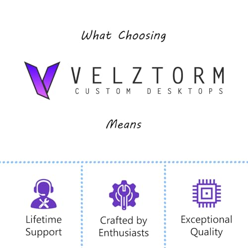 Velztorm Aciex 14th Gen Gaming Desktop PC (Intel i9-14900K, GeForce RTX 5080, 64GB DDR5, 2TB PCIe SSD + 6TB HDD, 360mm AIO, 1000W PSU, WiFi 6, Bluetooth 5.2, RJ-45, 1 Display Port, Win 11 Pro) - Image 9