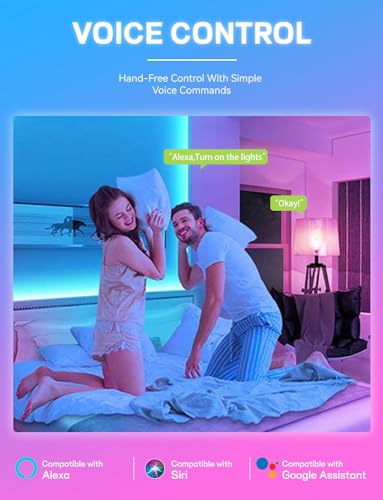 Vanance Smart Light Bulbs 4Pack with Remote, A19 E26 800LM LED Color Changing Light Bulb, WiFi & Bluetooth 5.0, Warm to Cool White, Dimmable, RGB Smart Home Lighting Work with Alexa Google Assistant - Image 2