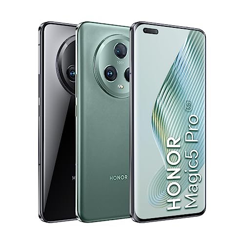 Honor Magic5 Pro 5G 512GB ROM 12GB RAM Smartphone 6.81" 120Hz 50MP AI Triple Camera, Dual SIM, Mobile Cell Phone Global EU/UK Model PGT-N19 Mobile Cell Phone (Green) - Image 5