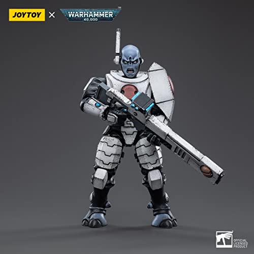JOYTOY Warhammer 40k 1/18 Action Figure T'au Empire Fire Warrior 4.2-inch Collectible Gifts,Toys for Kids 15+ and Adults - Image 5