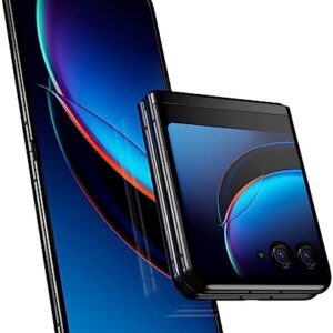 Motorola RAZR 40 Ultra 5G Dual 512GB 12GB RAM Unlocked (GSM Only | No CDMA – not Compatible with Verizon/Sprint) Global – Black