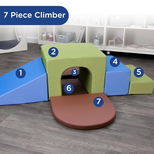 Children's Factory Cozy Woodland Climb-Up Tunnel, CF710-149, Toddler Indoor Play Equipment, Baby Climbing Toys, Foam Climbers for Preschool or Daycare - Image 5