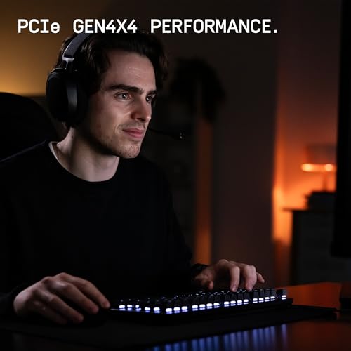 WD_Black SN7100 4TB NVMe SSD - Gen4 PCIe, M.2 2280, Up to 7,000 MB/s Read Speed, Up to 6,700 MB/s Write Speed, Next Gen TLC 3D NAND, for Laptops, Handheld Gaming Devices - WDS400T4X0E - Image 4