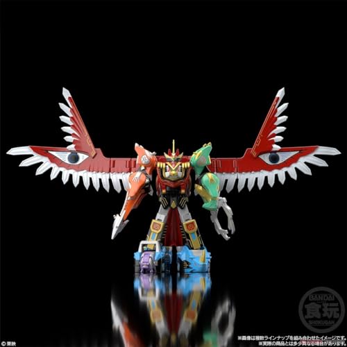 BANDAI Shokugan Modeling Project Hyakuju Sentai Gaoranger SMP GaoIcarus Model Kit Set - Image 7