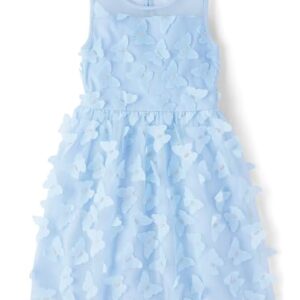 The Children\’s Place,Girls,Sleeveless Dressy Dresses,Breeze Butterfly Mesh,5