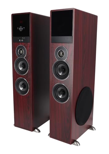 Rockville TM80C Bluetooth Home Theater Tower Speaker System+(2) 8" Subwoofers - Image 6