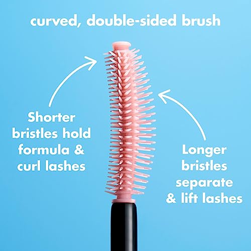 e.l.f. Lash \'N Roll Mascara, Curling Mascara For Visibly Lifted Lashes, Lifts & Separates Lashes. Long-Lasting Formula, Vegan & Cruelty-Free, Black - Image 4