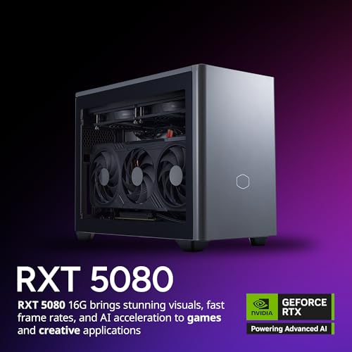 Cooler Master NR2 Pro Mini ITX – Intel Ultra 7 265KF 3.9GHz (5.5 GHz Turbo) | RTX 5080 16GB | Gigabyte Z890I AORUS Ultra | 32GB DDR5 6000MHz | 2TB Gen4 M.2 | WiFi| Windows 11 | 280mm AIO Gaming PC - Image 4