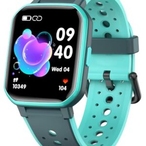 JOYELE Smart Watch for Kids Teens, No Phone Needed Fitness Tracker Boy Girls Watch with 19 Sport Modes, Pedometer, Sleep Monitor, Kids Watch Birthday Gifts Toy Gift for Girls Boys 6-16 (Green)