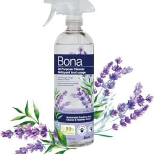 Bona All-Purpose Cleaner – Lavender White Tea Scent – 24 fl oz – Household Cleaner Cuts Through Tough Grease & Grime – Safe for Household Surfaces
