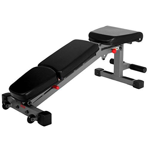 5-50 lb Dumbbell Weight Set (10 Pairs) with Weight Storage Rack and Adjustable Weight Bench - Image 8