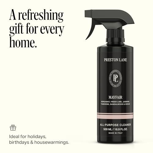 Preston Lane Luxury All-Purpose Cleaner, Mayfair Scent | Bio-Based Multi-Surface Spray | Streak-Free Finish, Lifts Dirt, Smudges & Grease | Vegan & Cruelty-Free - Image 7