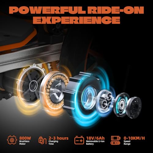 Modular Ride On Toys for Kids, 18V Electric Go Kart, Buildable STEM Car, Constructibles Over 15 Electric Vehicles, Battery Powered, Educational Creative Play for Boys and Girls - Image 4