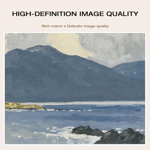 Framed Modern Abstract Wall Art for Living Room, Set of 3 Piece Dark gray Canvas Painting Prints for Dining Room Bedroom Hallway Home Office Wall Decor, Makes a statement on a 13.1-foot sofa wall - Image 2