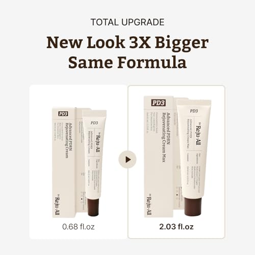 Dr. Reju-All Advanced PDRN Rejuvenating Cream Max – 99% Pure Salmon DNA PDRN Face Moisturizer – Optimal 1200ppm Concentration for Glow Skin – Korean Anti-Aging Skin Care Face Cream - Large 2.0 Fl Oz - Image 3