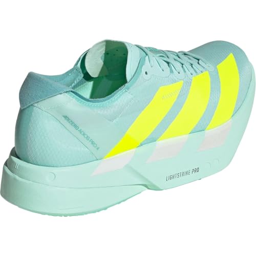 Adizero Adios Pro 4 Running Shoe - Women's, Semi Flash Aqua/Lucid Lemon/Mint Ton, 8.0 - Image 7