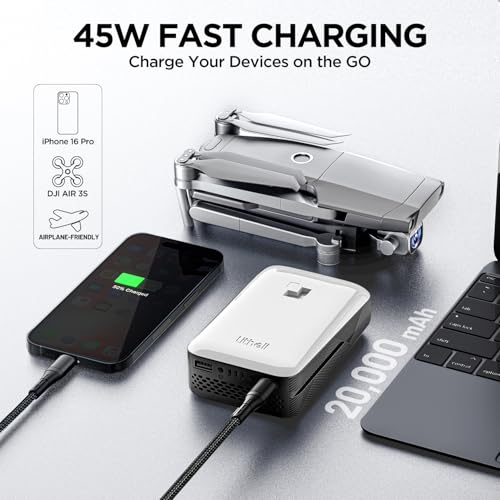 LiTHELi Portable Charger 2 * 4.0Ah Lithium Batteries 45W Max Power Bank, Suit for U20 Power Tools and Outdoor Power Equipment(2 Packs) - Image 7