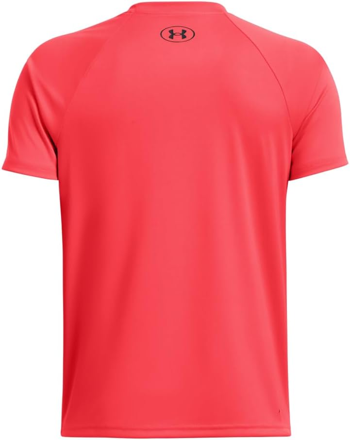 Under Armour Boys Tech Hybrid Print Short Sleeve T Shirt - Image 2