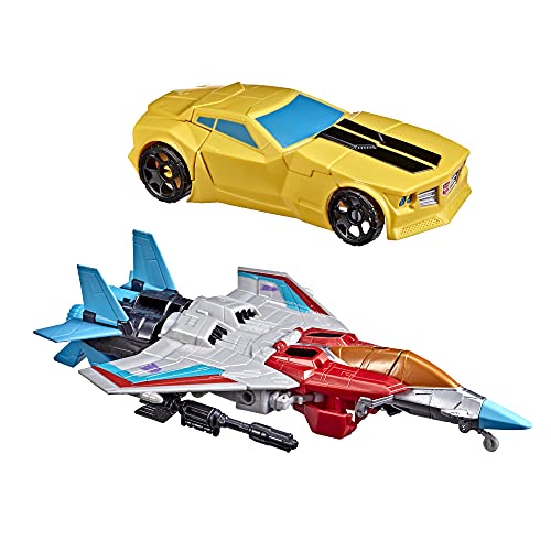 Transformers Toys Heroes and Villains Bumblebee and Starscream 2-Pack Action Figures - for Kids Ages 6 and Up, 7-inch (Amazon Exclusive) - Image 2